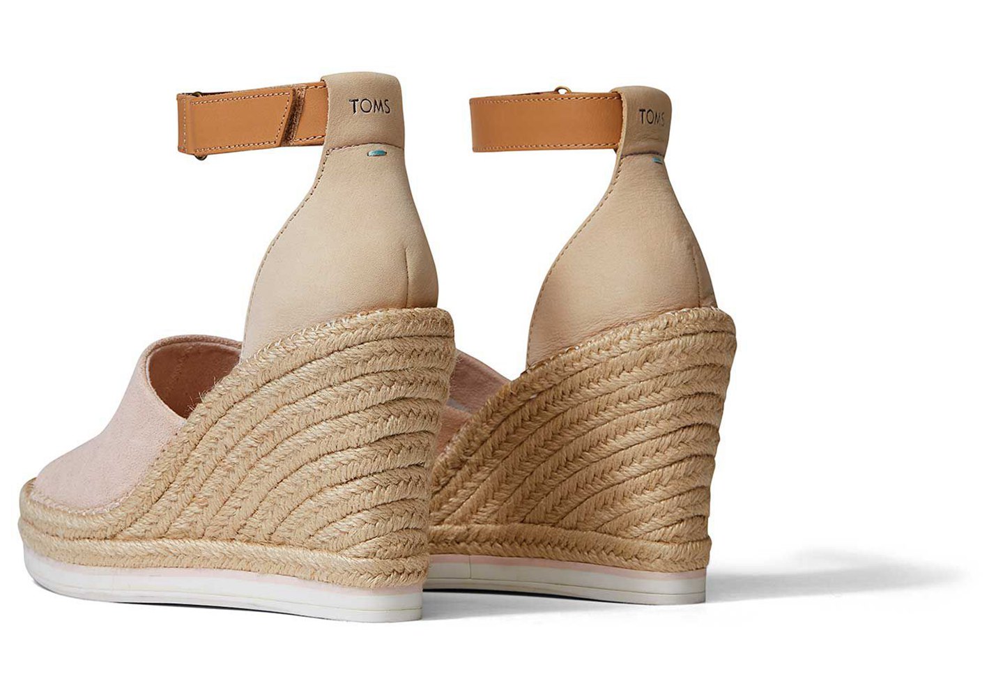 Toms Wedge Damskie Beżowe - Marisol Heel - 63AKGODXS